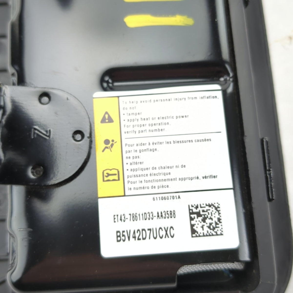 2011 2012 2013 2014 Ford Edge MKX Driver Seat Airbag Air Bag