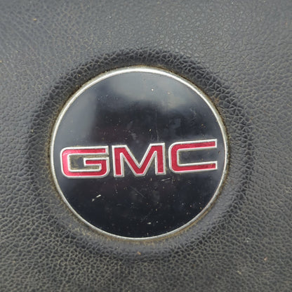 2007 2008 2009 2010 GMC Sierra 2500 3500 Steering Wheel Driver Airbag Black