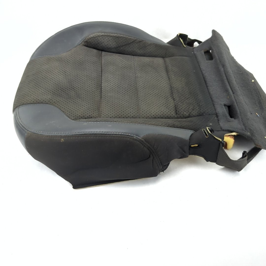 2011 2012 Ford Taurus SHO Right Seat Bottom Cushion Cover Black Leather Suede