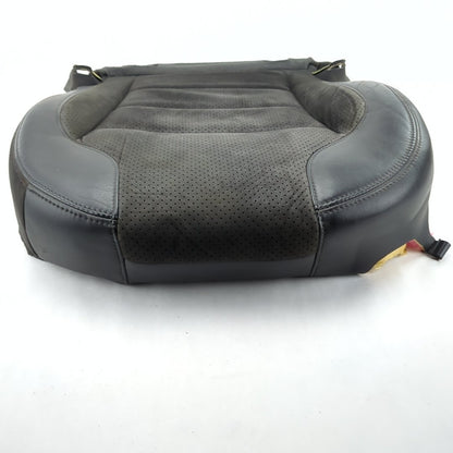 2011 2012 Ford Taurus SHO Left Seat Bottom Cushion Cover Black Leather Suede