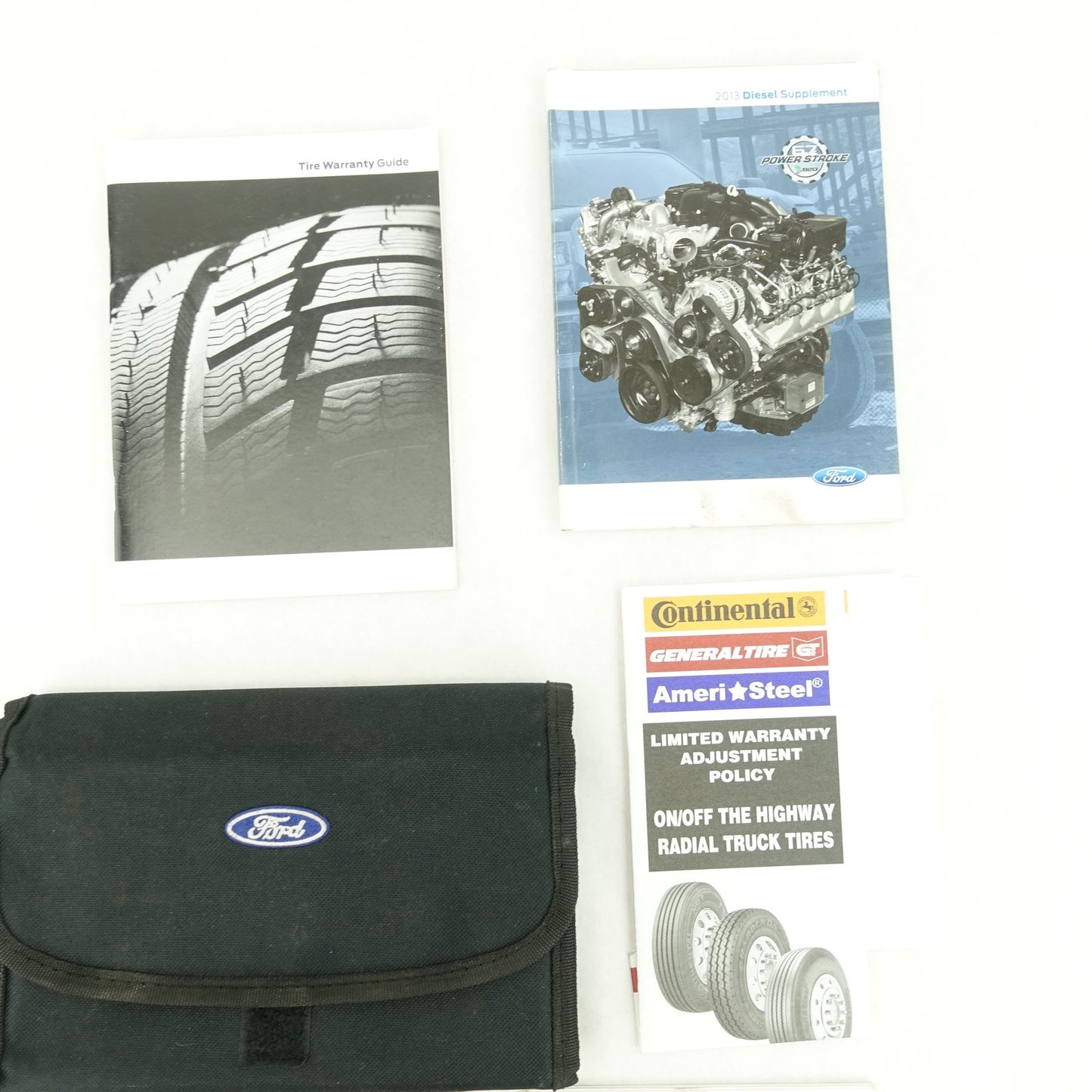 2013 Ford F-250 F-350 Super Duty Owner's Manual Guide Books Set Packet