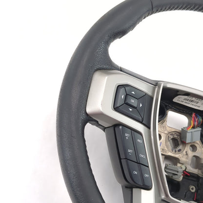 2015 2016 2017 Ford F150 Steering Wheel Assembly Heated Leather Black