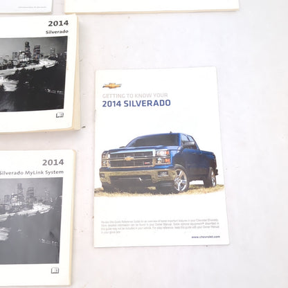 2014 Chevrolet Silverado 1500 Owners Manual User Guide Book Set