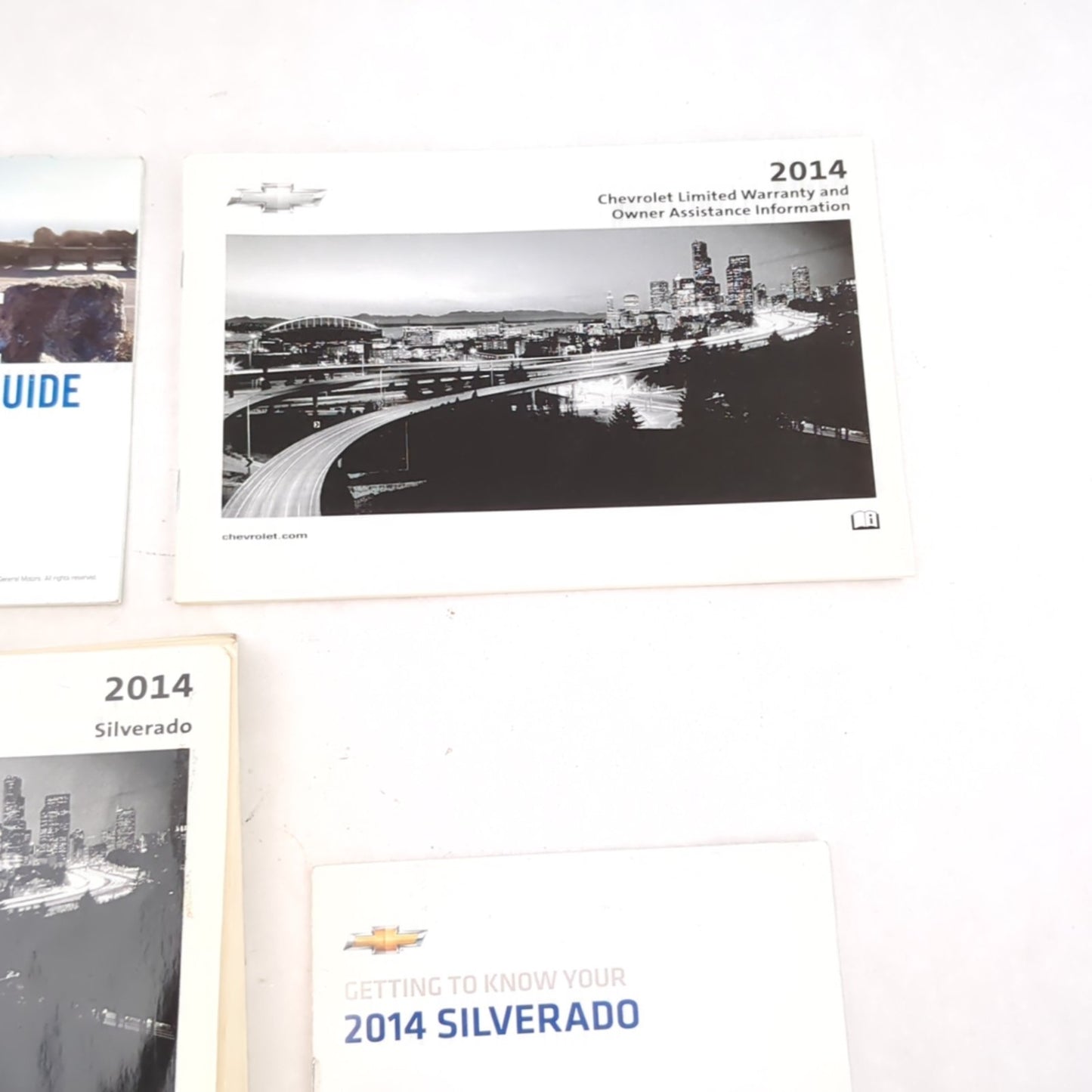 2014 Chevrolet Silverado 1500 Owners Manual User Guide Book Set