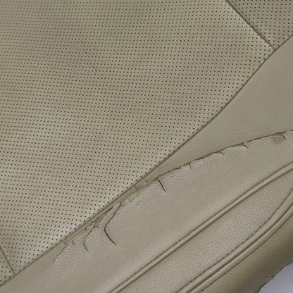 Damage 2015 2016 Ford F150 Left Driver Seat Bottom Cushion Leather Tan Vented