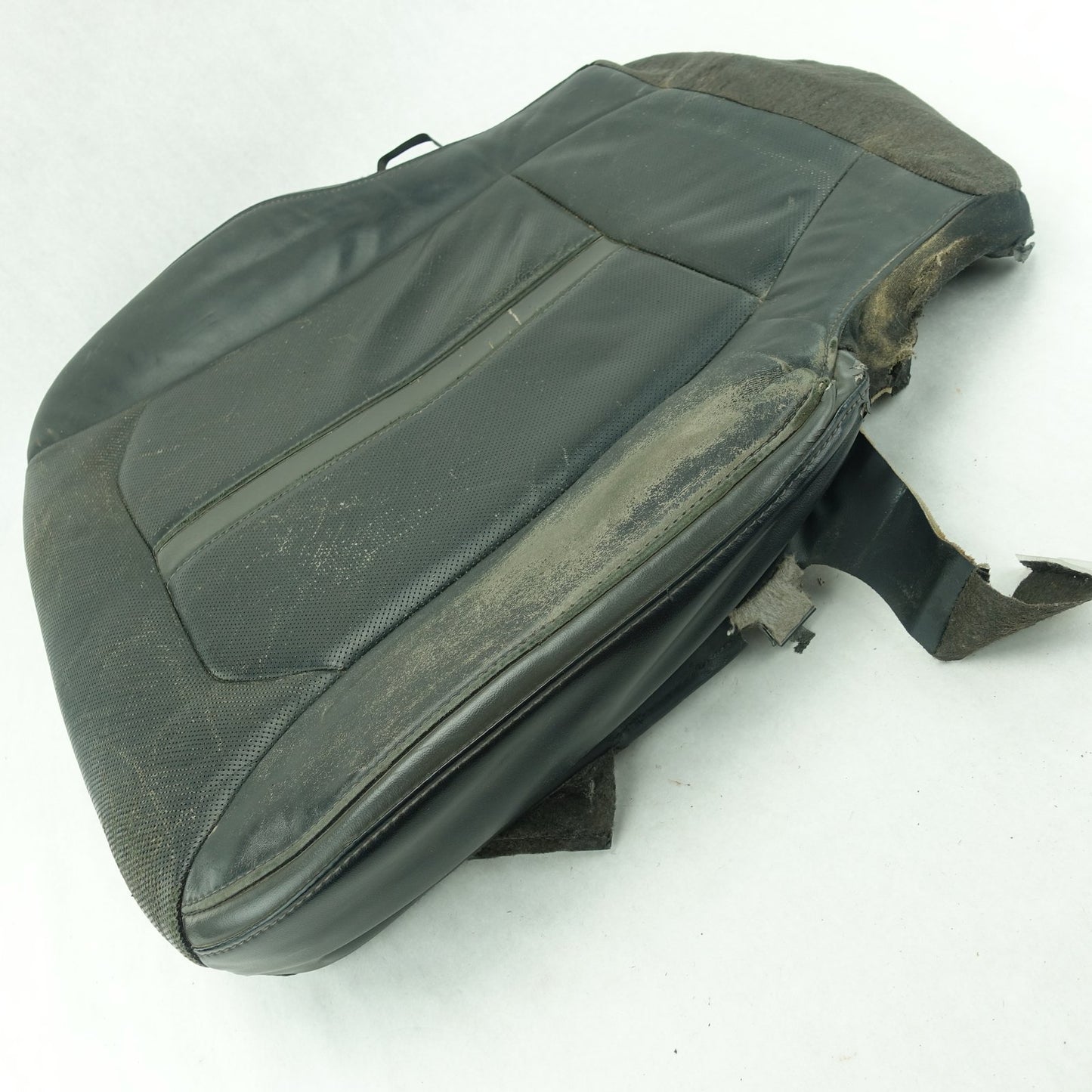 2015 16 Ford F150 Platinum Left Driver Seat Bottom Cushion Leather Black Vented