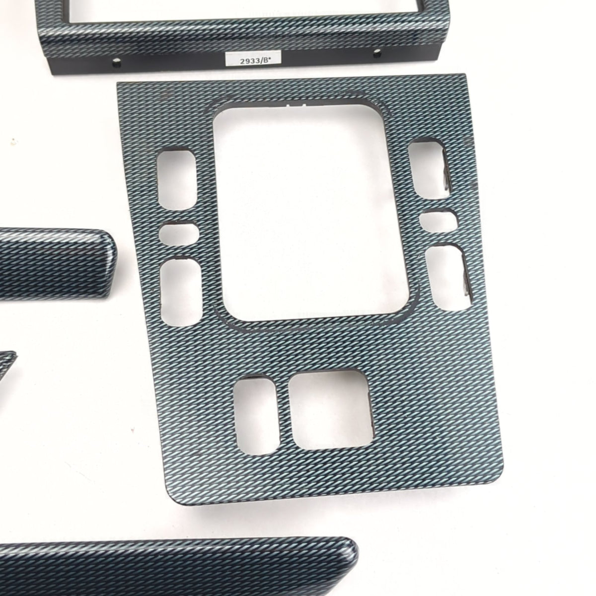 1998 1999 2000 Mercedes-Benz C280 Interior Dash Console Trim Set Carbon Fiber
