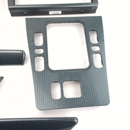 1998 1999 2000 Mercedes-Benz C280 Interior Dash Console Trim Set Carbon Fiber