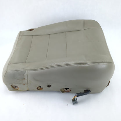 2008 2009 2010 Ford F250 F350 Right Lower Seat Bottom Cushion Leather Gray