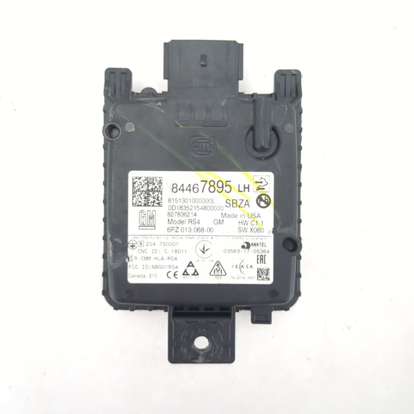 2019 2020 Cadillac XT4 Blind Spot Radar Module Driver Left Side