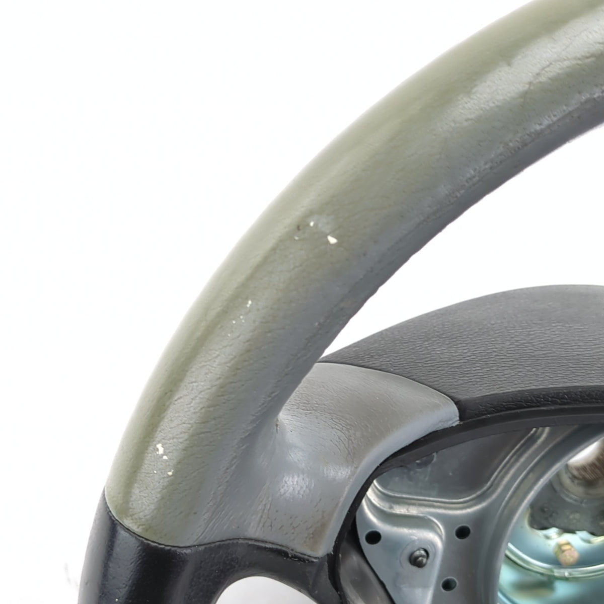 1998 1999 2000 Mercedes-Benz C280 Sport Steering Wheel Black Gray Leather