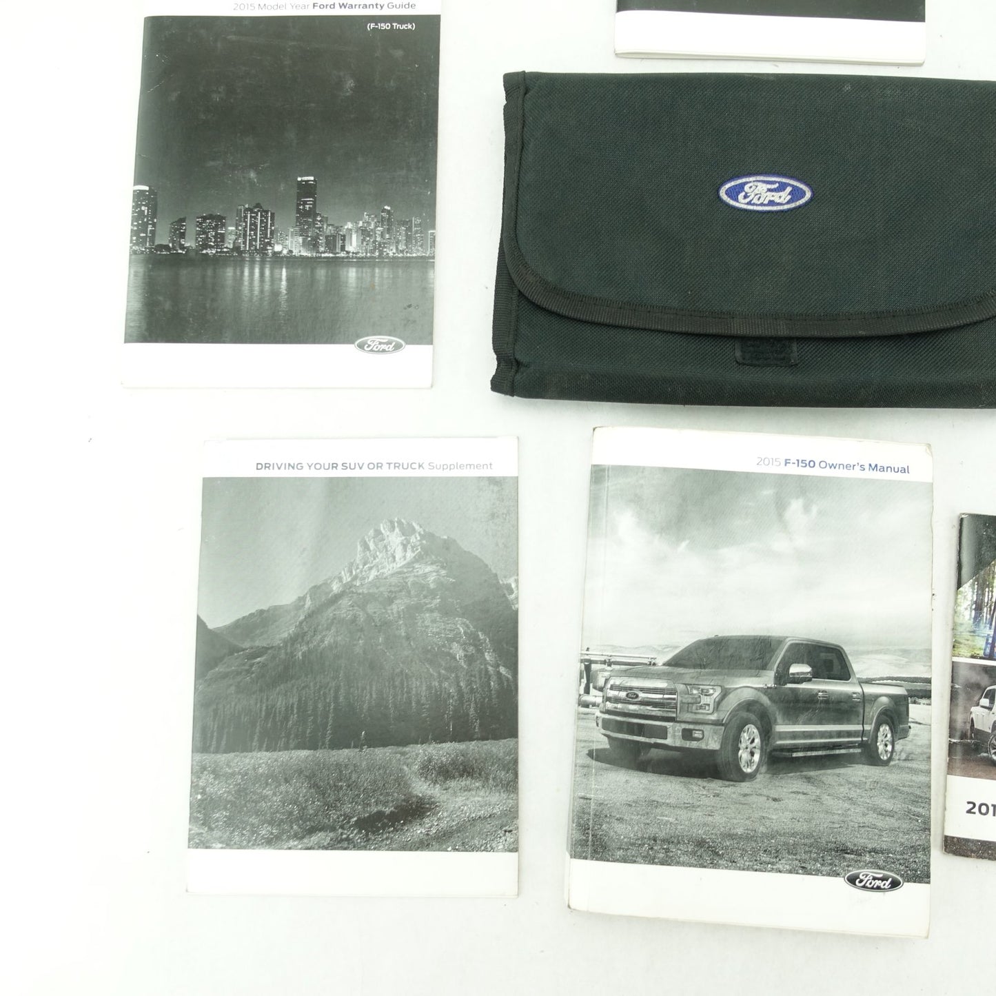 2015 Ford F150 Owners Manual Owners Guide Book Set Pouch
