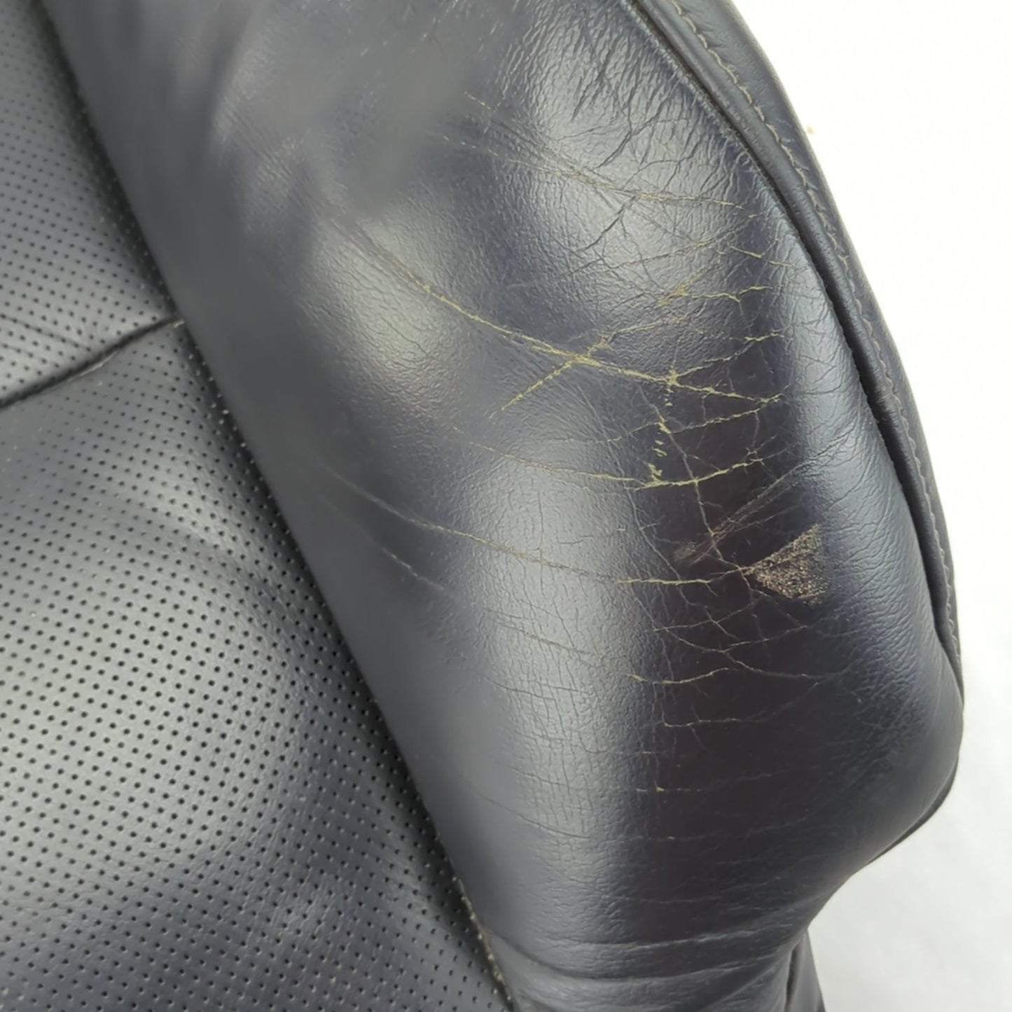 2011 2012 2013 2014 Acura TSX Left Upper Seat Cushion Cover Skin Leather Black