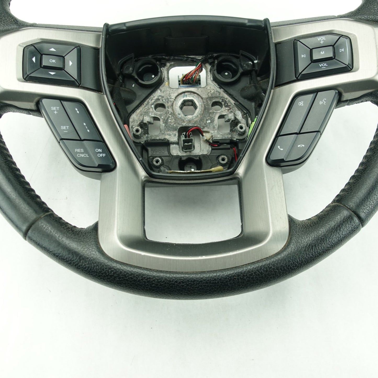 2015 2016 2017 Ford F150 Steering Wheel Assembly Heated Leather Black