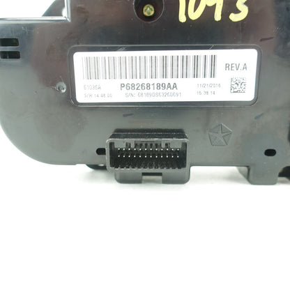 2015 2016 2017 2018 Ram 2500 3500 Climate Control AC Heater Switch Panel Unit