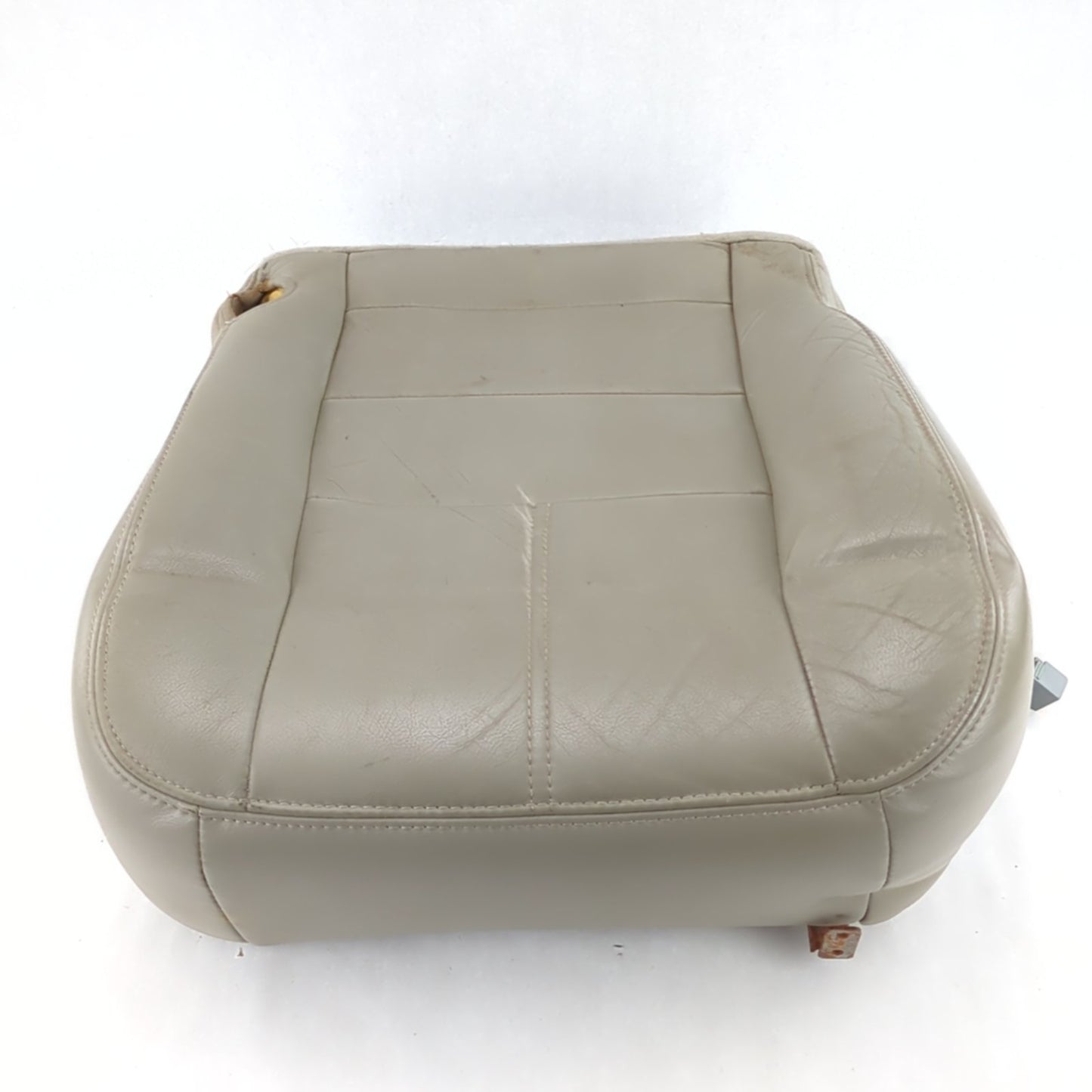 2008 2009 2010 Ford F250 F350 Left Driver Seat Bottom Cushion Leather Gray