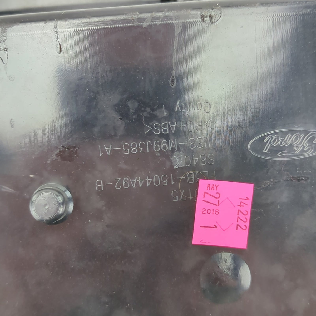 2015 2016 2017 2018 Ford F150 Center Dash Bin Tray Storage Speaker Grille Sony