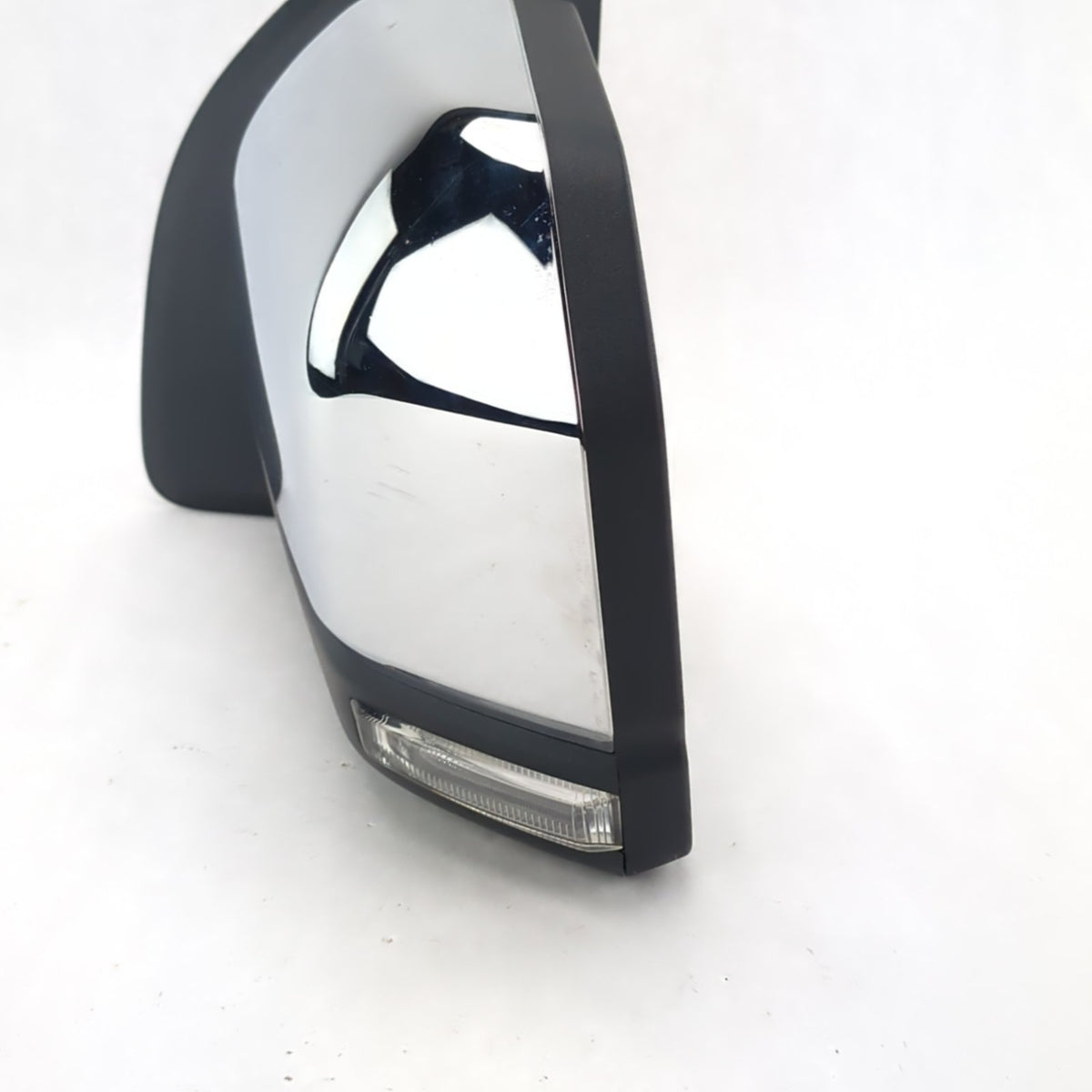 2016 2017 Ford F150 Driver Left Power Folding Chrome Cap Blind Spot Mirror