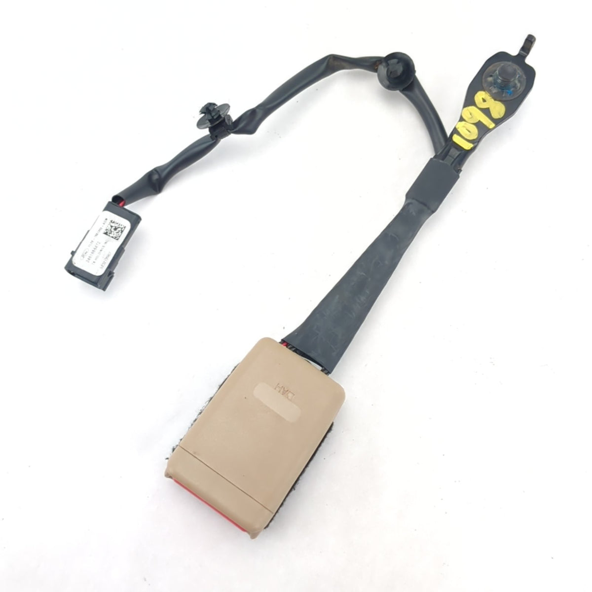 2015 2016 2017 Ford F150 Passenger Right Front Seat Belt Buckle Receiver Tan