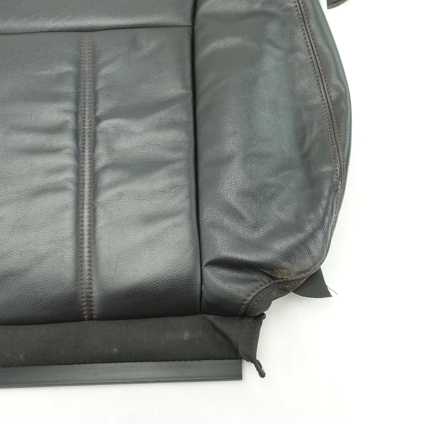 2012 2013 2014 Ford Edge Driver Left Front Seat Back Cover Skin Black Leather
