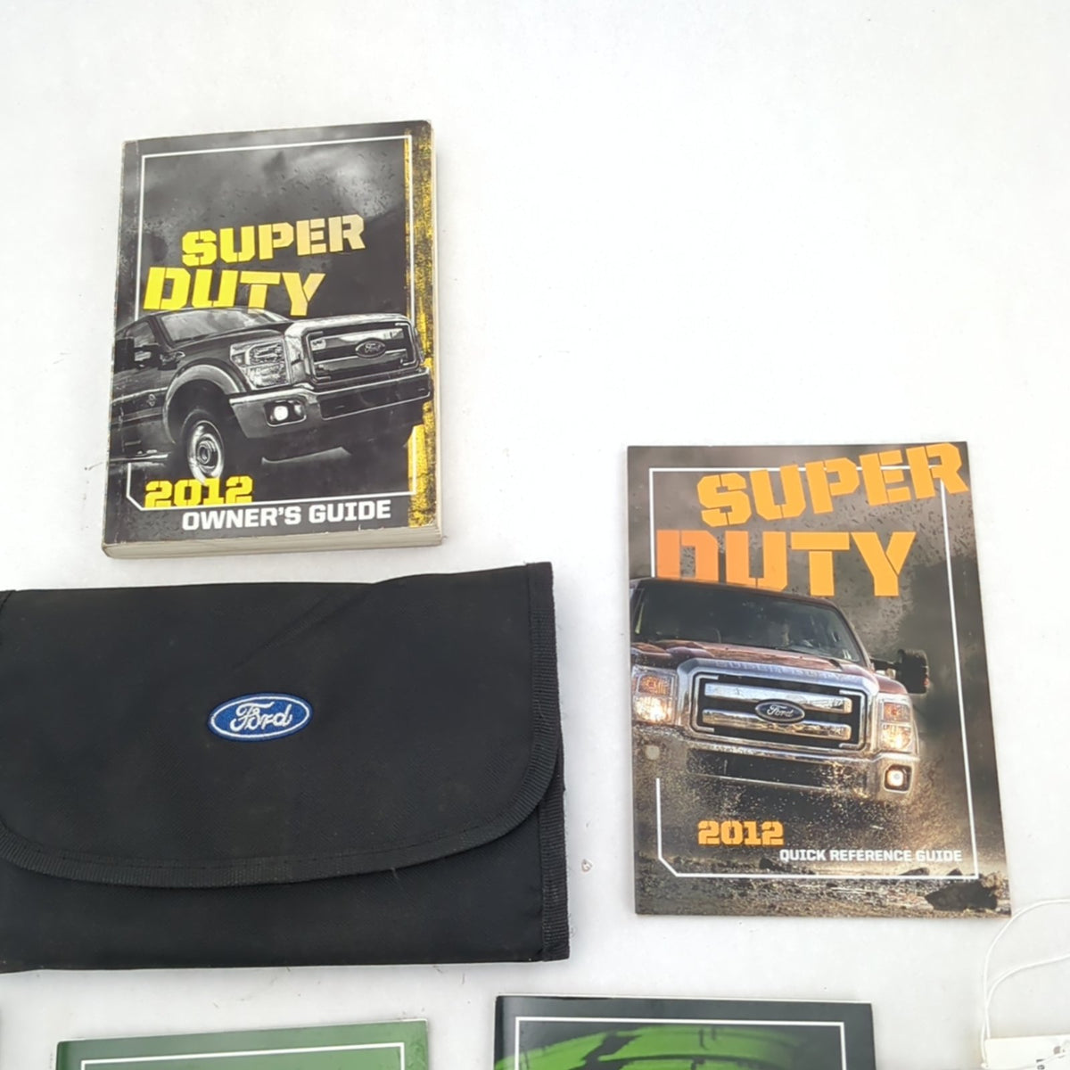 2012 Ford F250 F350 Owners Manual Kit Set Book Guide Pouch