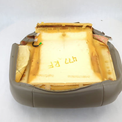 2005 2006 GMC Yukon Passenger Right Seat Bottom Lower Cushion Cover Leather Tan