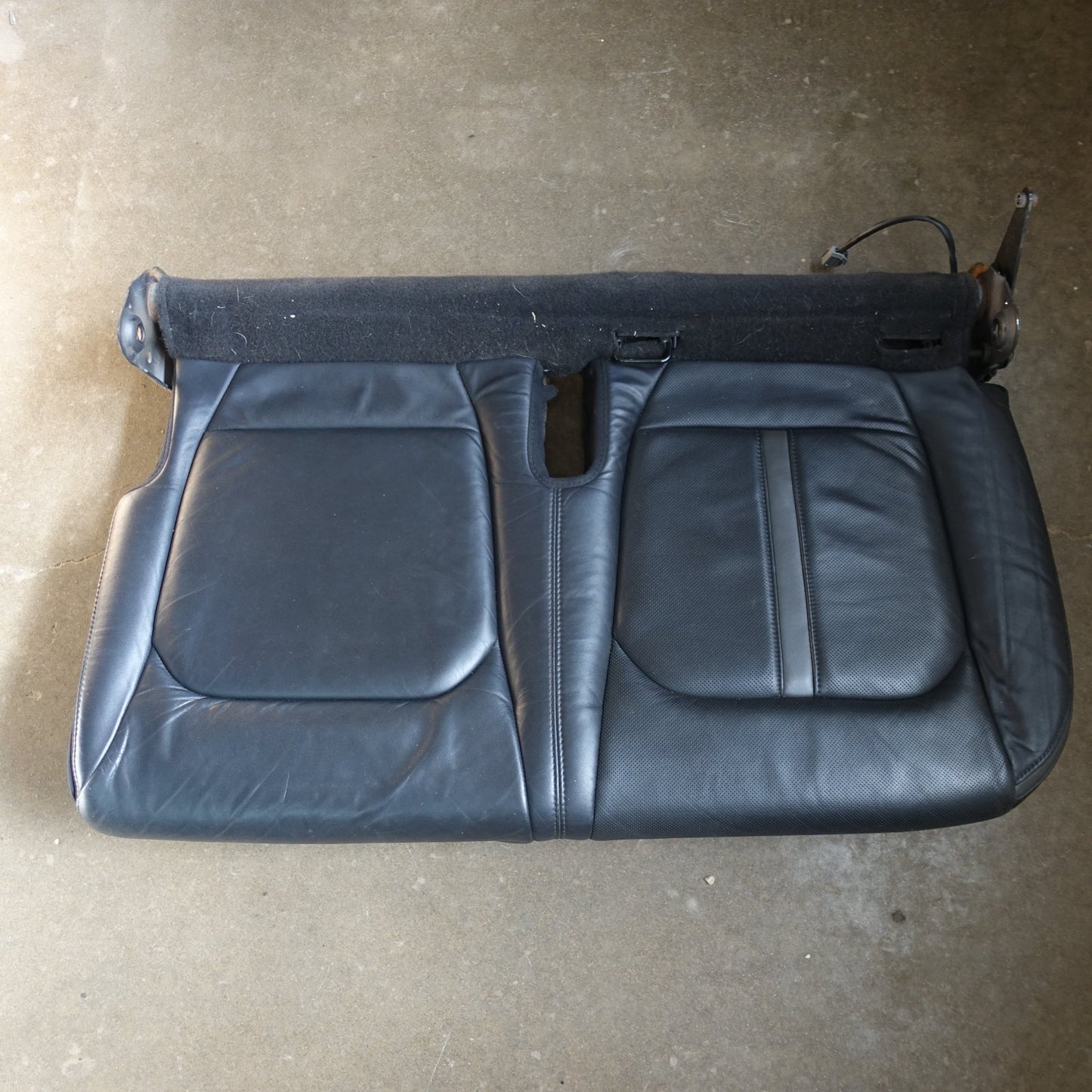 2015 2016 17 Ford F150 Platinum Right Rear Lower Seat Cushion Pad Cover Leather
