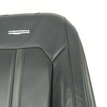 2015 2016 2017 Ford F150 Platinum Passenger Upper Seat Cushion Cover Leather