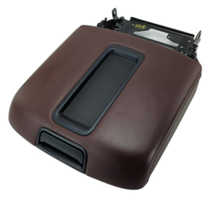 Damage 2014 Silverado Sierra High Country Center Console Armrest Lid Cover Brown