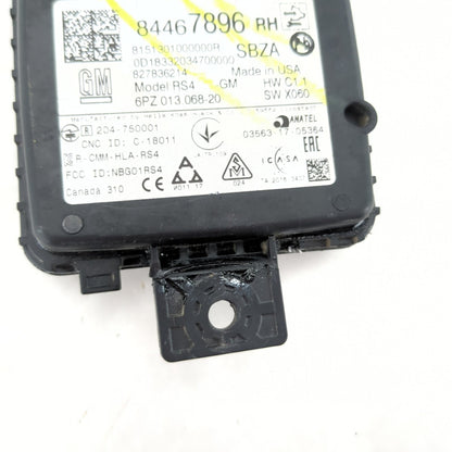 2019 2020 Cadillac XT4 Blind Spot Monitor Radar Module Sensor Passenger Right