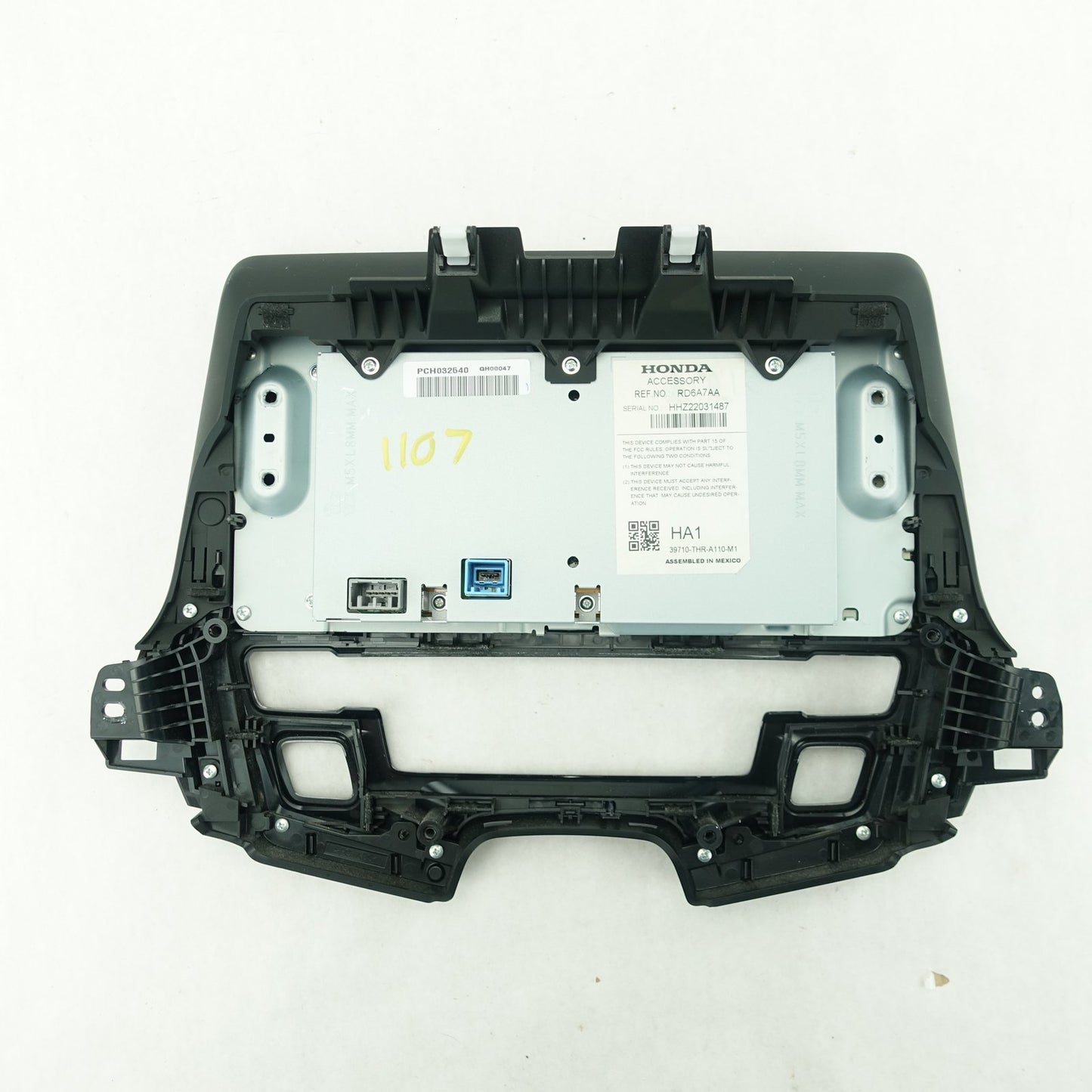 2019 2020 Honda Odyssey Dash Mounted Display Screen Radio Information Center