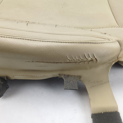 Damage 2015 2016 Ford F150 Left Driver Seat Bottom Cushion Leather Tan Vented
