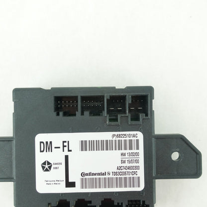 2016 2017 2018 Ram 1500 2500 3500 Door Control Module Front Left LH Driver Side