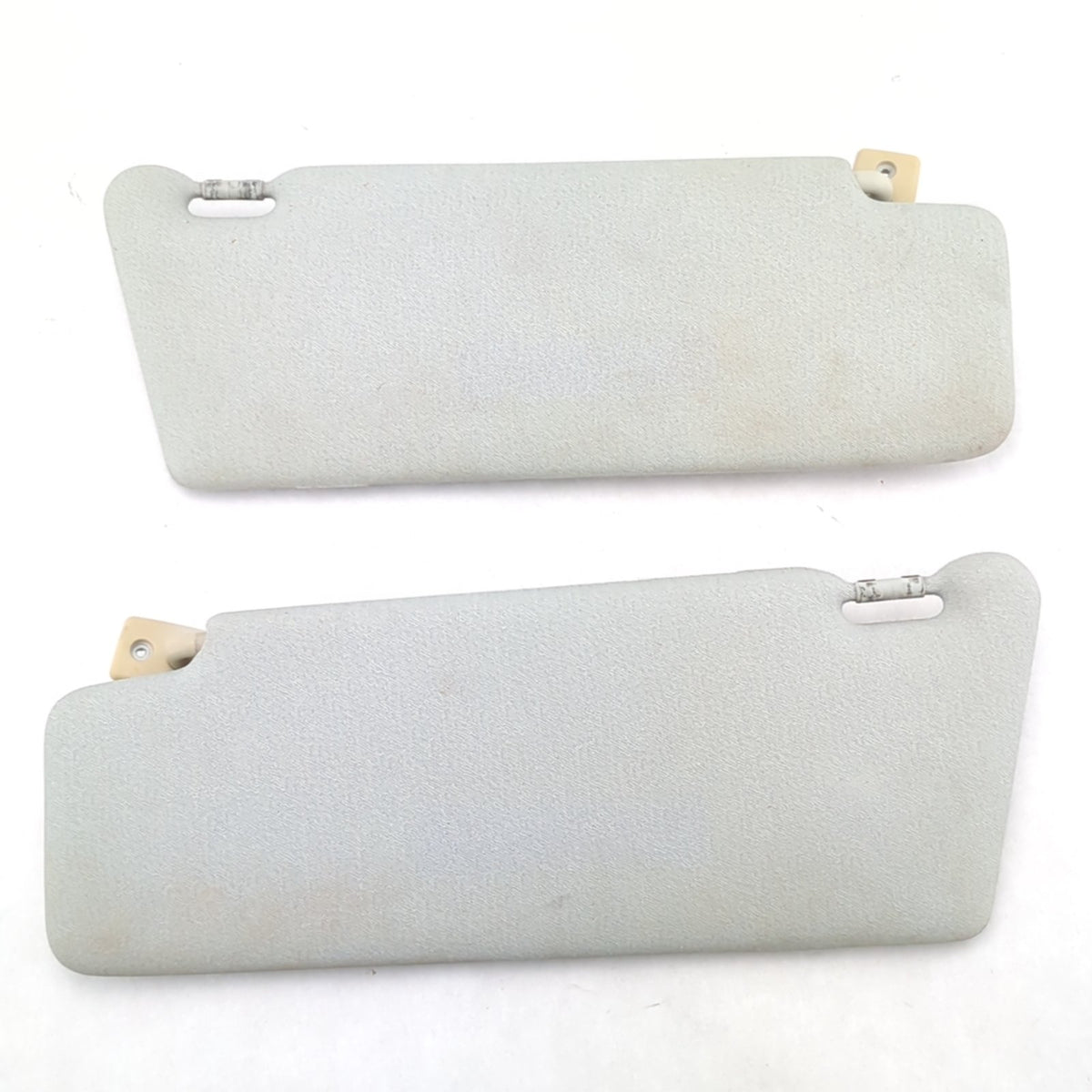 1999 2000 Mercedes C230 C280 Sun Visor Pair Left Right Gray Illuminated