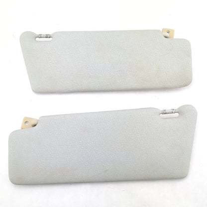 1999 2000 Mercedes C230 C280 Sun Visor Pair Left Right Gray Illuminated