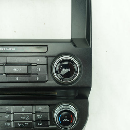 2015 Ford F150 Radio Stereo Head Climate Heat Ac Control Panel