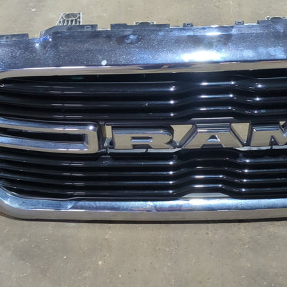 2019 2020 2021 2022 2023 2024 Ram 2500 3500 Front Upper Grille Chrome OEM