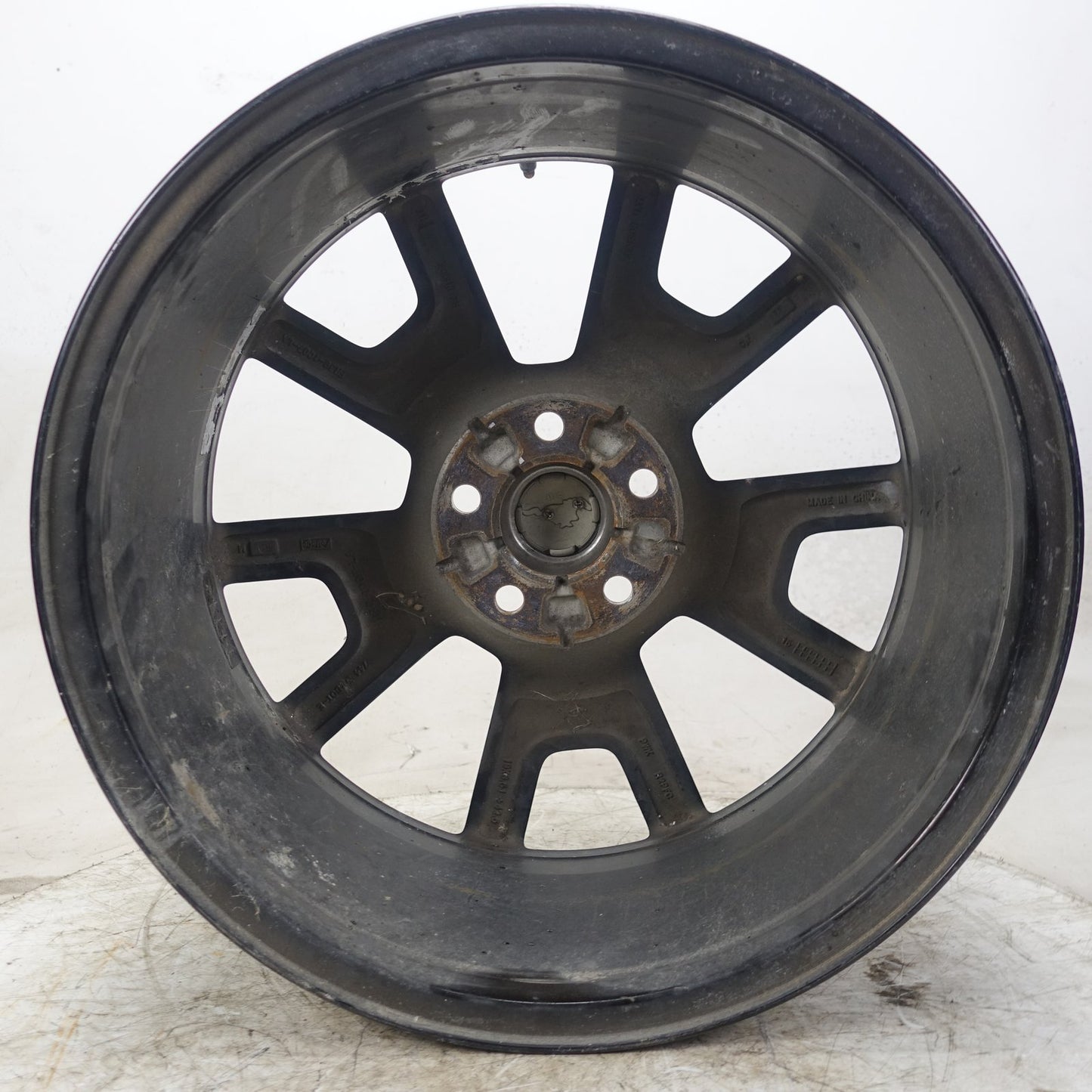 2017 Ford Mustang 19 inch 5 Lug Black Aluminum Alloy Wheel Rim Ring