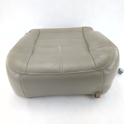 2008 2009 2010 Ford F250 F350 Left Driver Seat Bottom Cushion Leather Gray