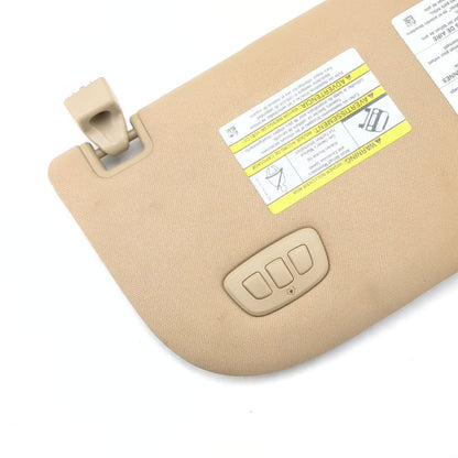 2015 2016 2017 Ford F150 Driver Left Sunvisor Sun Visor Garage Opener Tan