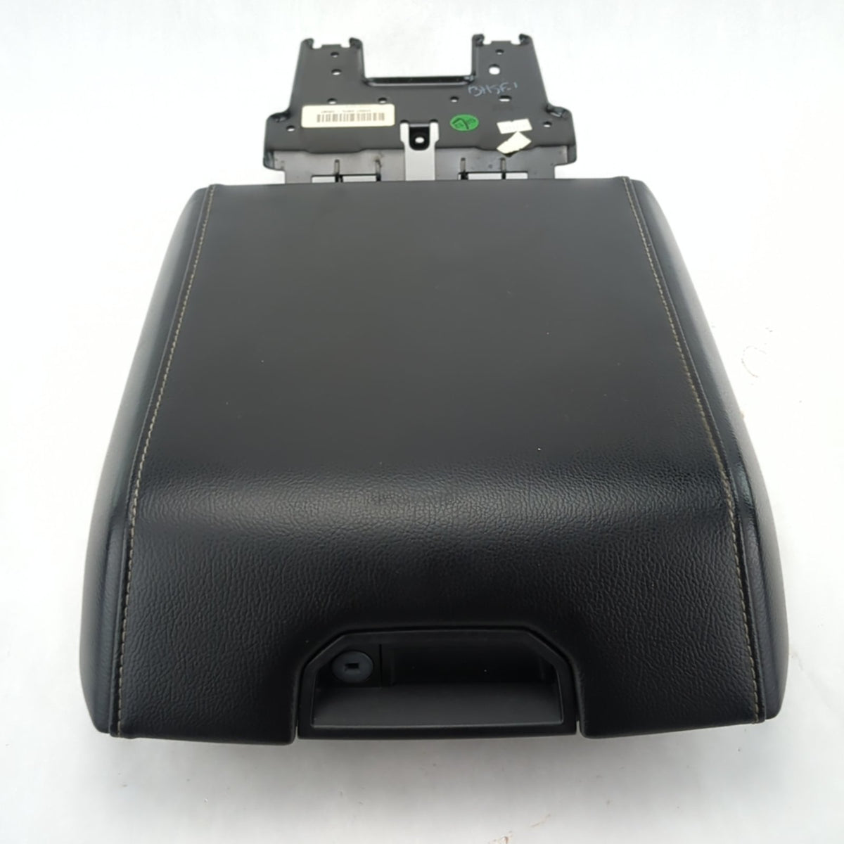 2015 2016 2017 Ford F150 Center Console Lid Armrest Cover Black Leather