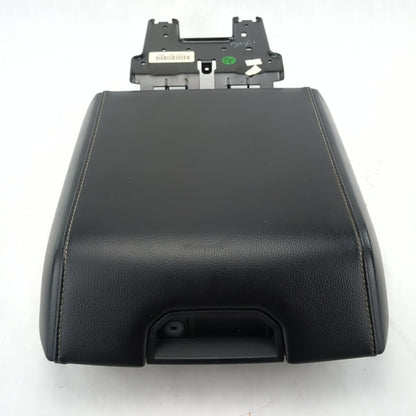 2015 2016 2017 Ford F150 Center Console Lid Armrest Cover Black Leather