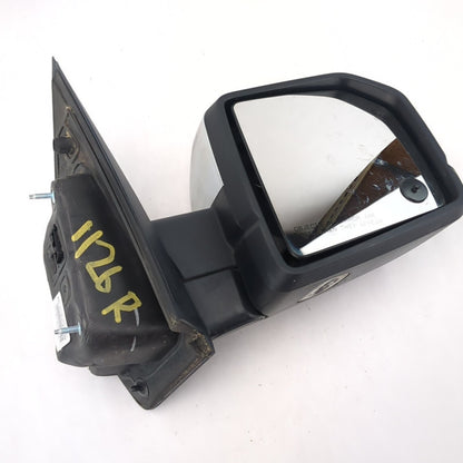 2016 2017 Ford F150 Passenger Right Power Folding Chrome Cap Blind Spot Mirror