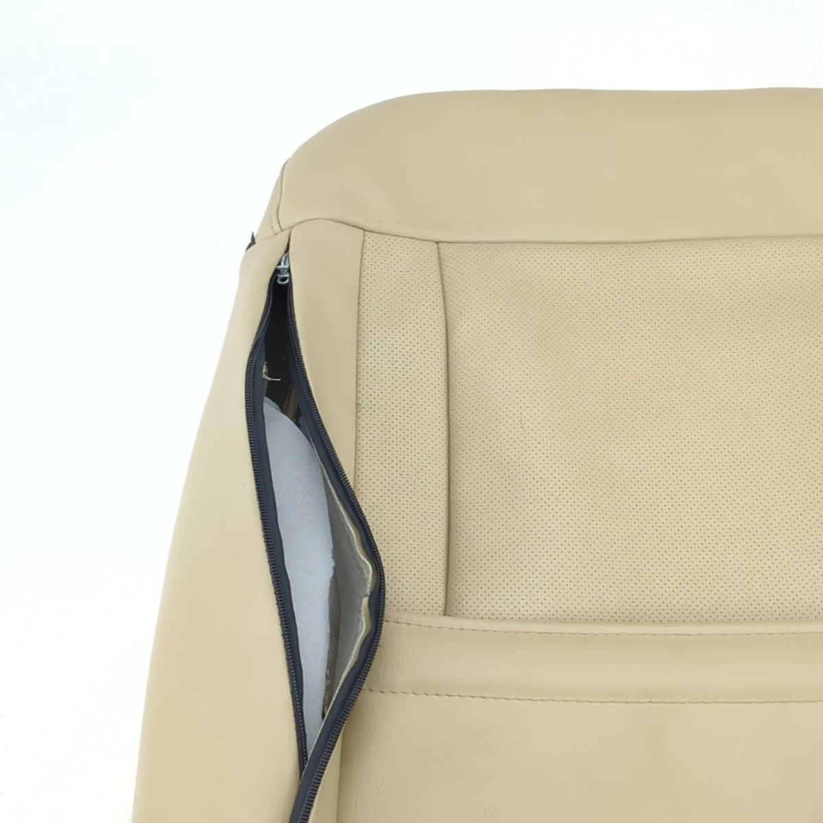 2015 2016 2017 Ford F150 Front Left Upper Seat Cushion Cover Leather Tan Cooled