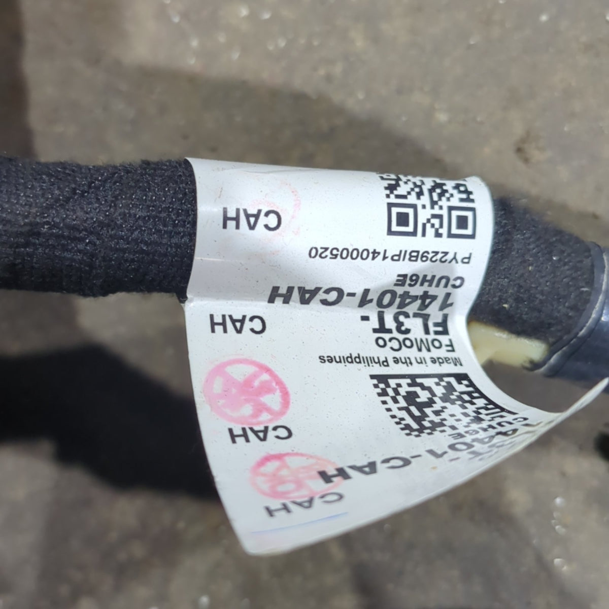 2015 Ford F150 Main Dash Interior Wire Harness Loom