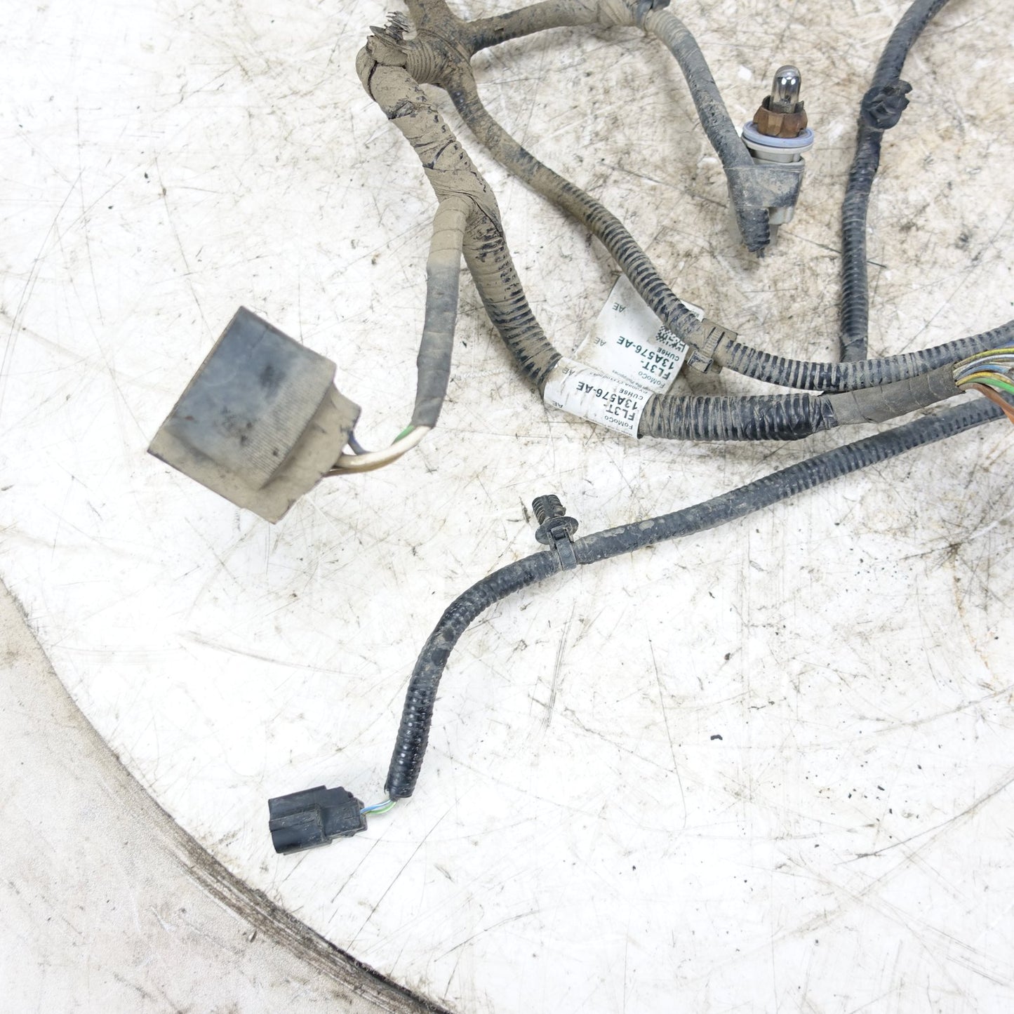 2015 2016 Ford F150 Rear Bumper License Plate Trailer Wire Harness