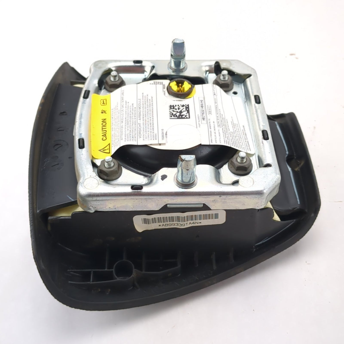 2007 2008 2009 2010 GMC Sierra 2500 3500 Steering Wheel Driver Airbag Black
