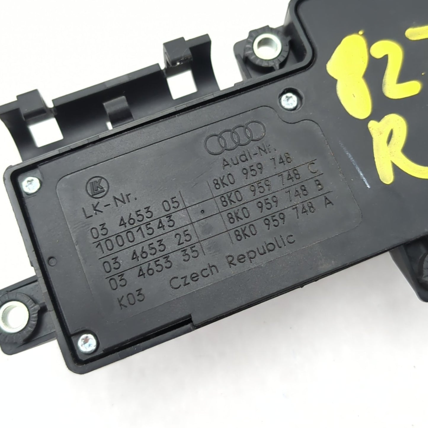 2009 2010 2011 2012 Audi Q5 Passenger Right Power Seat Adjustment Switch Control