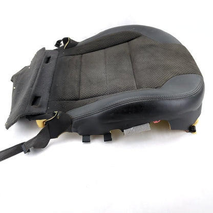 2011 2012 Ford Taurus SHO Right Seat Bottom Cushion Cover Black Leather Suede