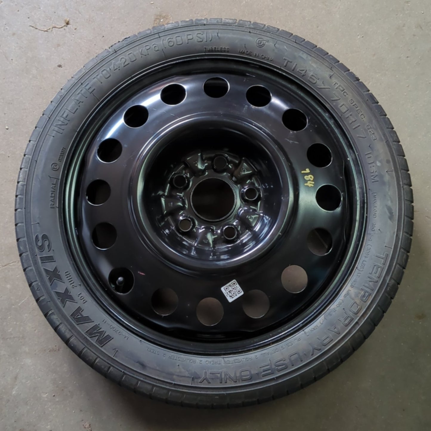 2011 2012 2013 2014 2015 2016 Equinox Terrain Spare Emergency Tire Wheel Donut